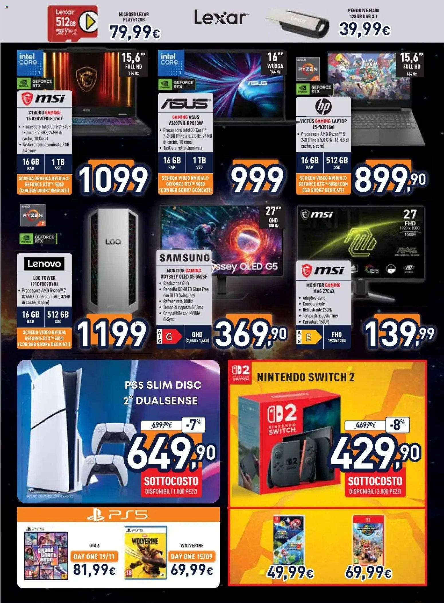 Unieuro volantino