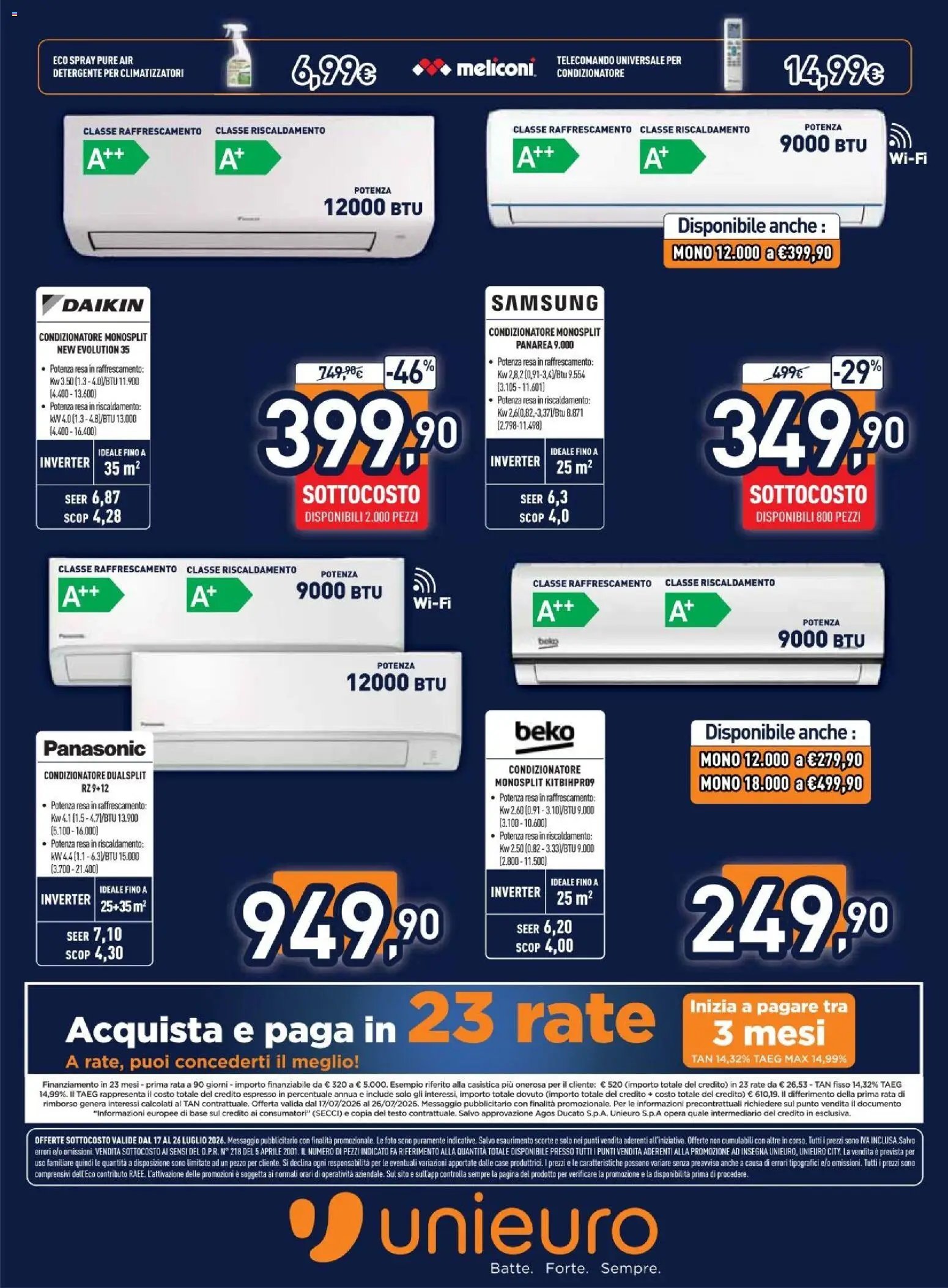 Unieuro volantino