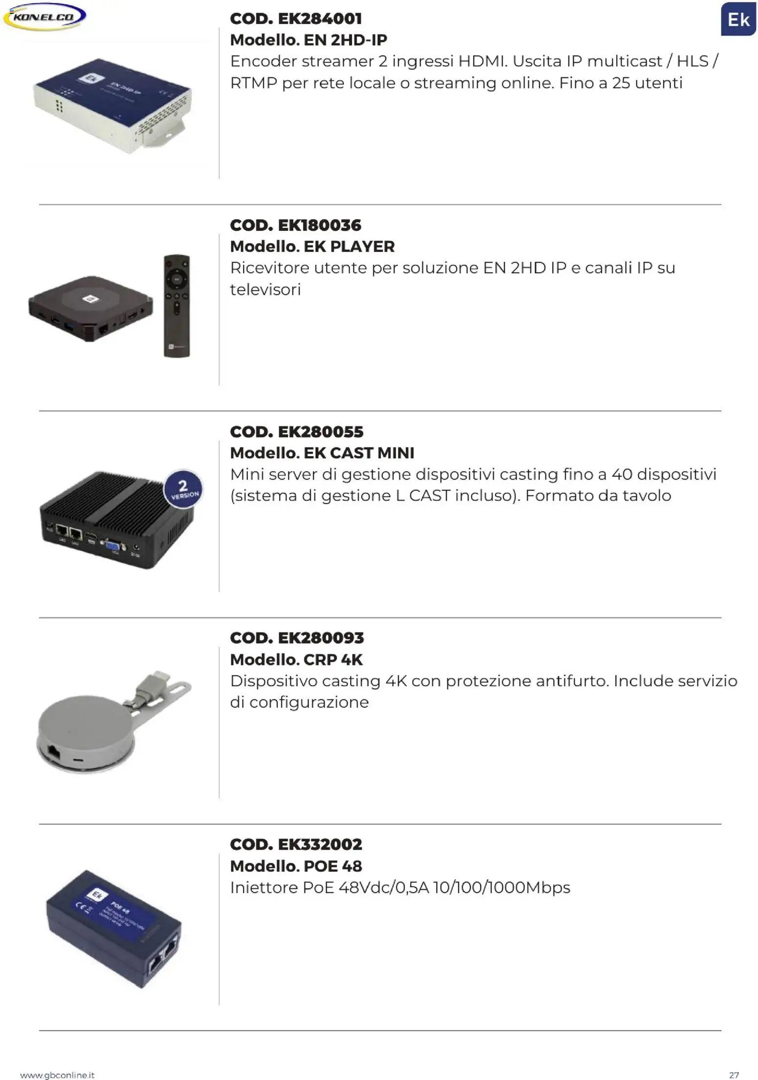 GBC Catalistino EK Konelco catalogo (2025-12-09 - 2026-05-31)