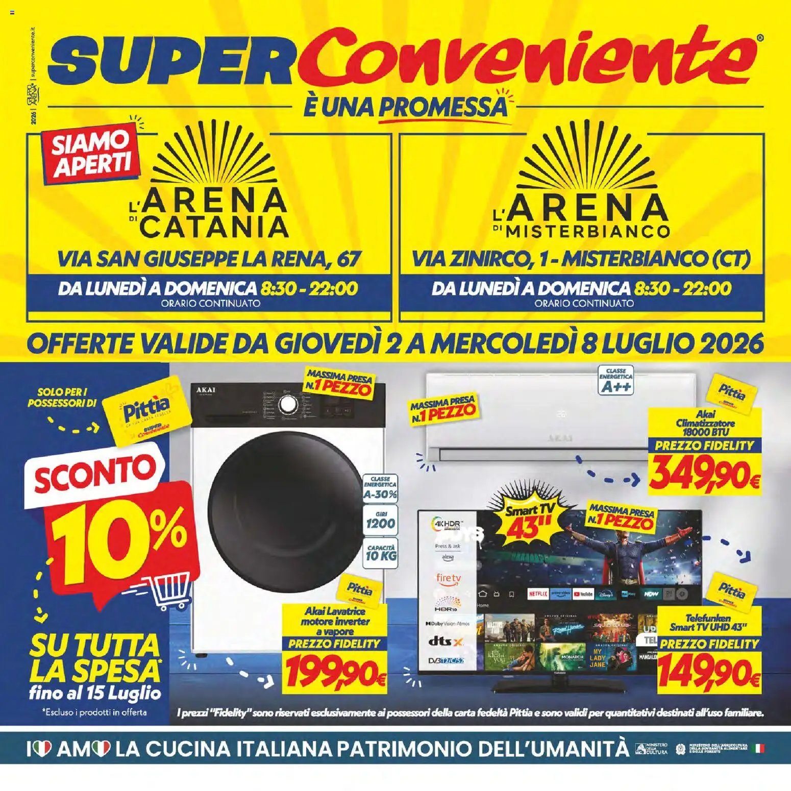 SuperConveniente volantino Misterbianco, Catania