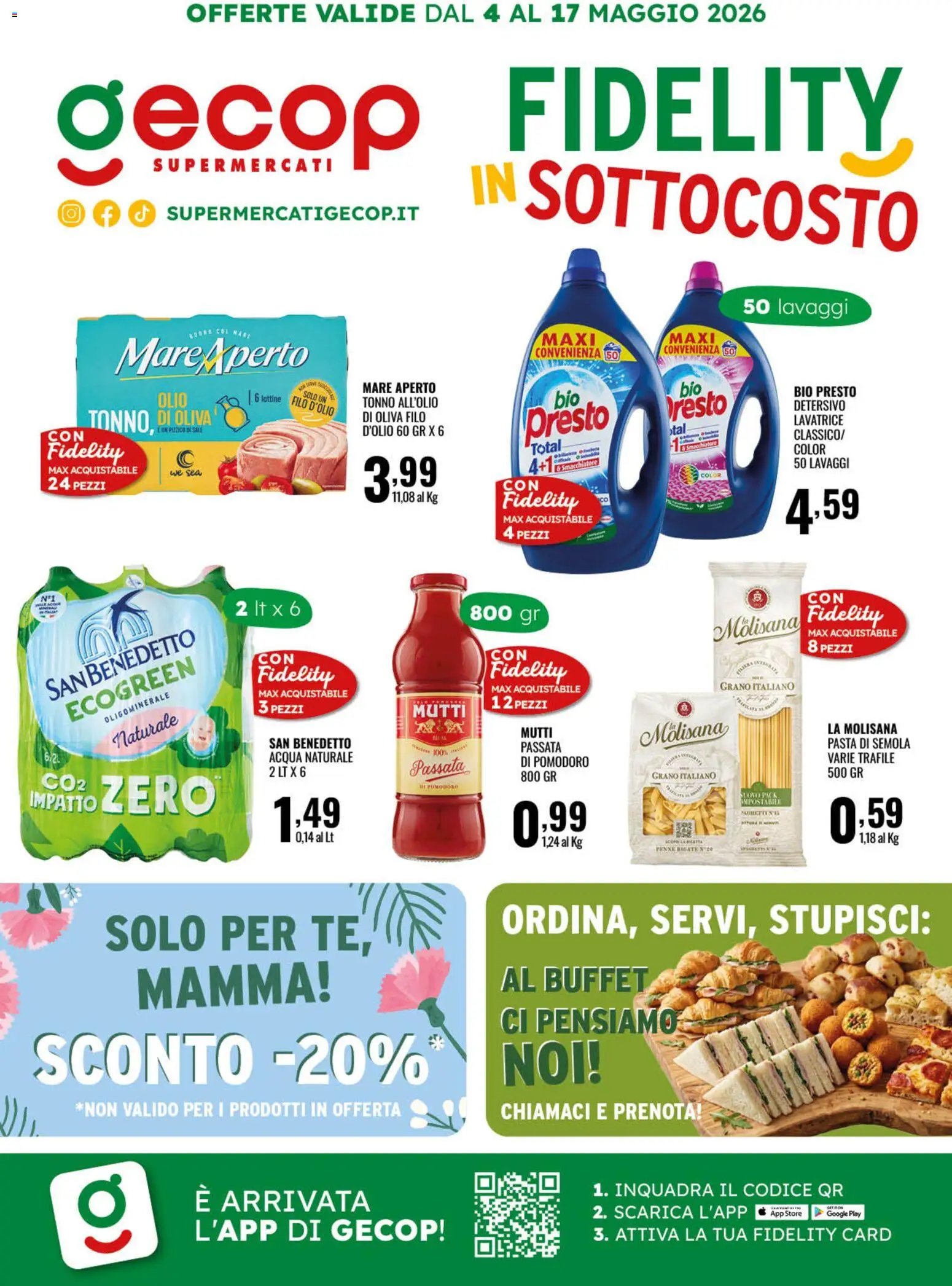 GECOP volantino (2026-05-04 - 2026-05-17)