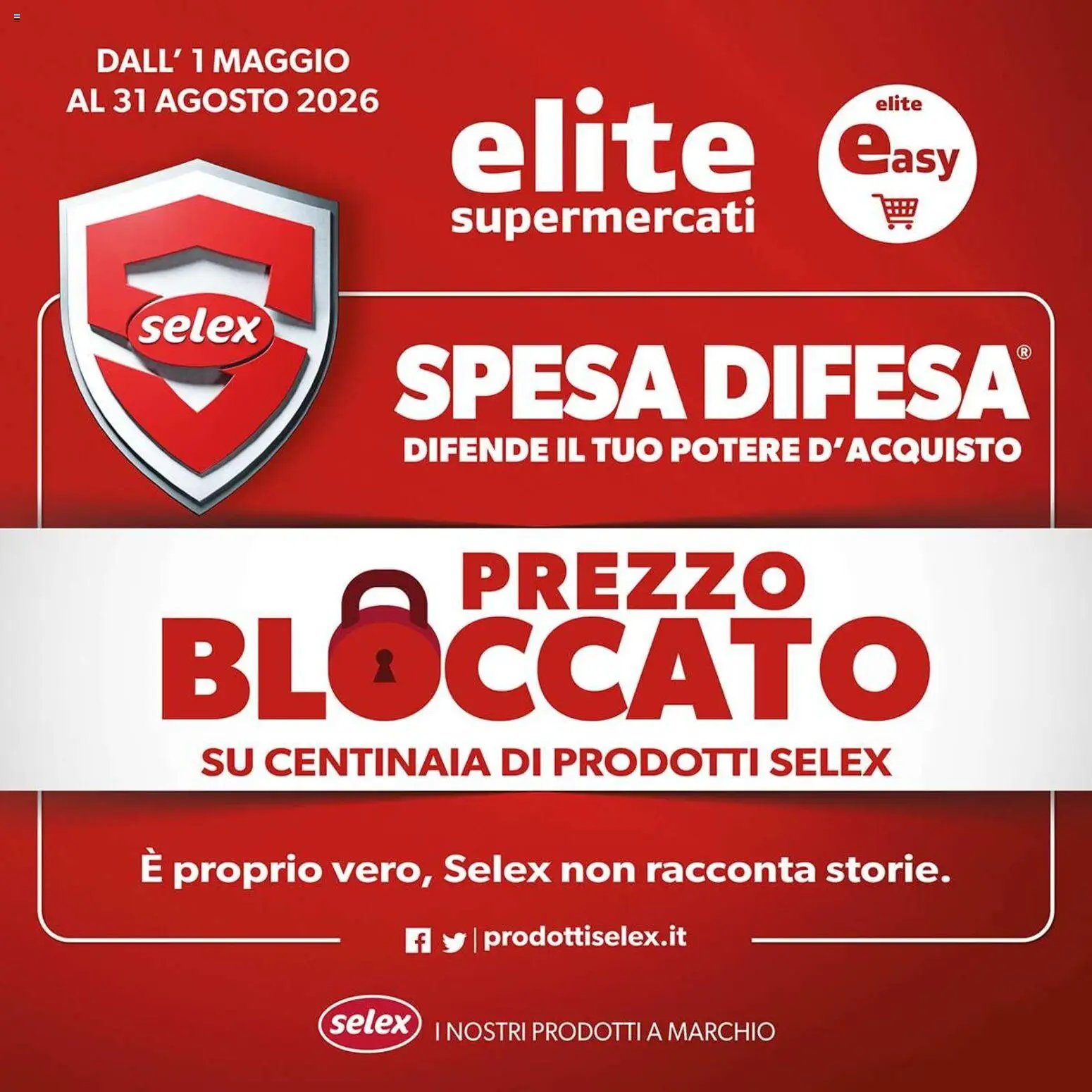 Paghi Poco volantino Spesa Difesa Selex