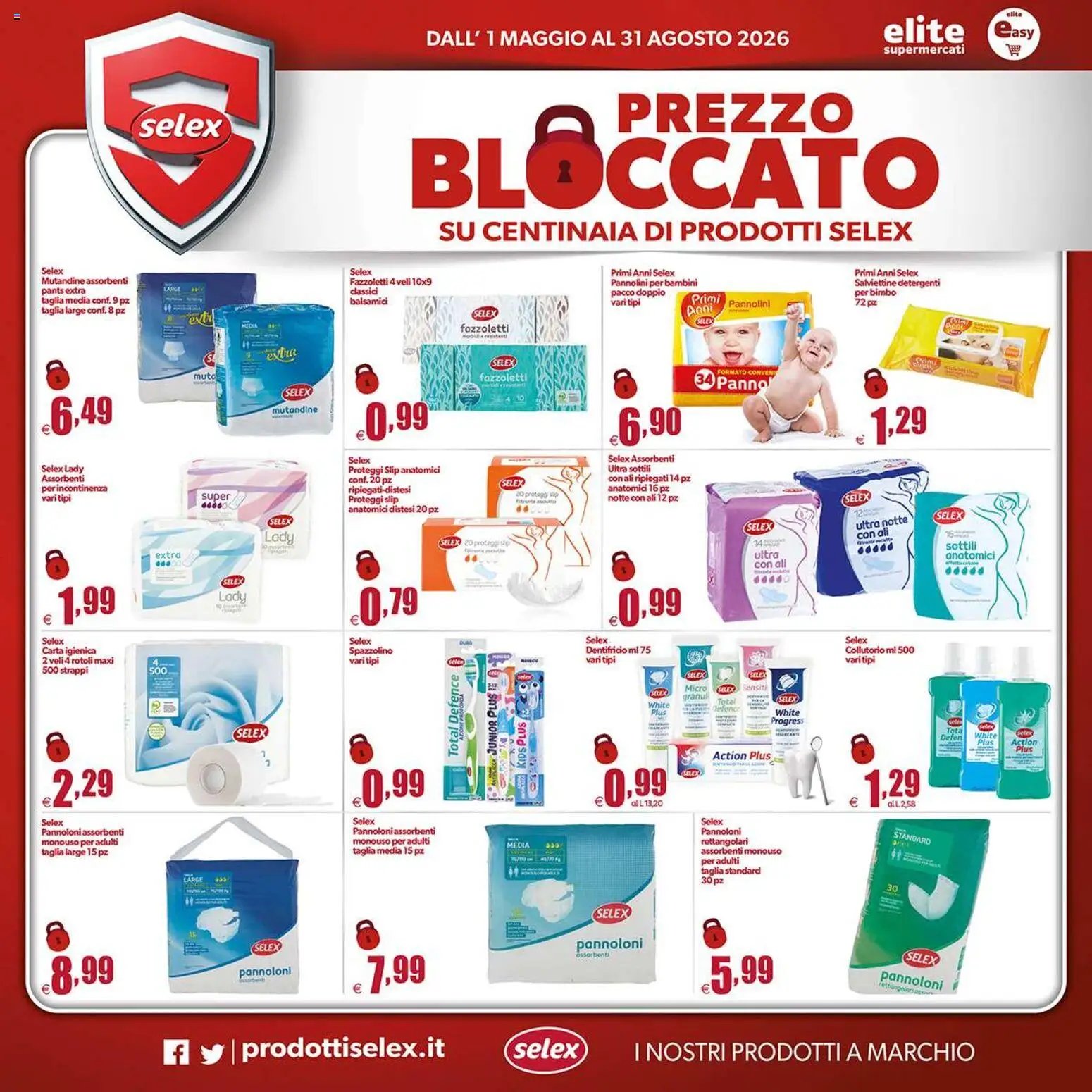 Paghi Poco volantino Spesa Difesa Selex