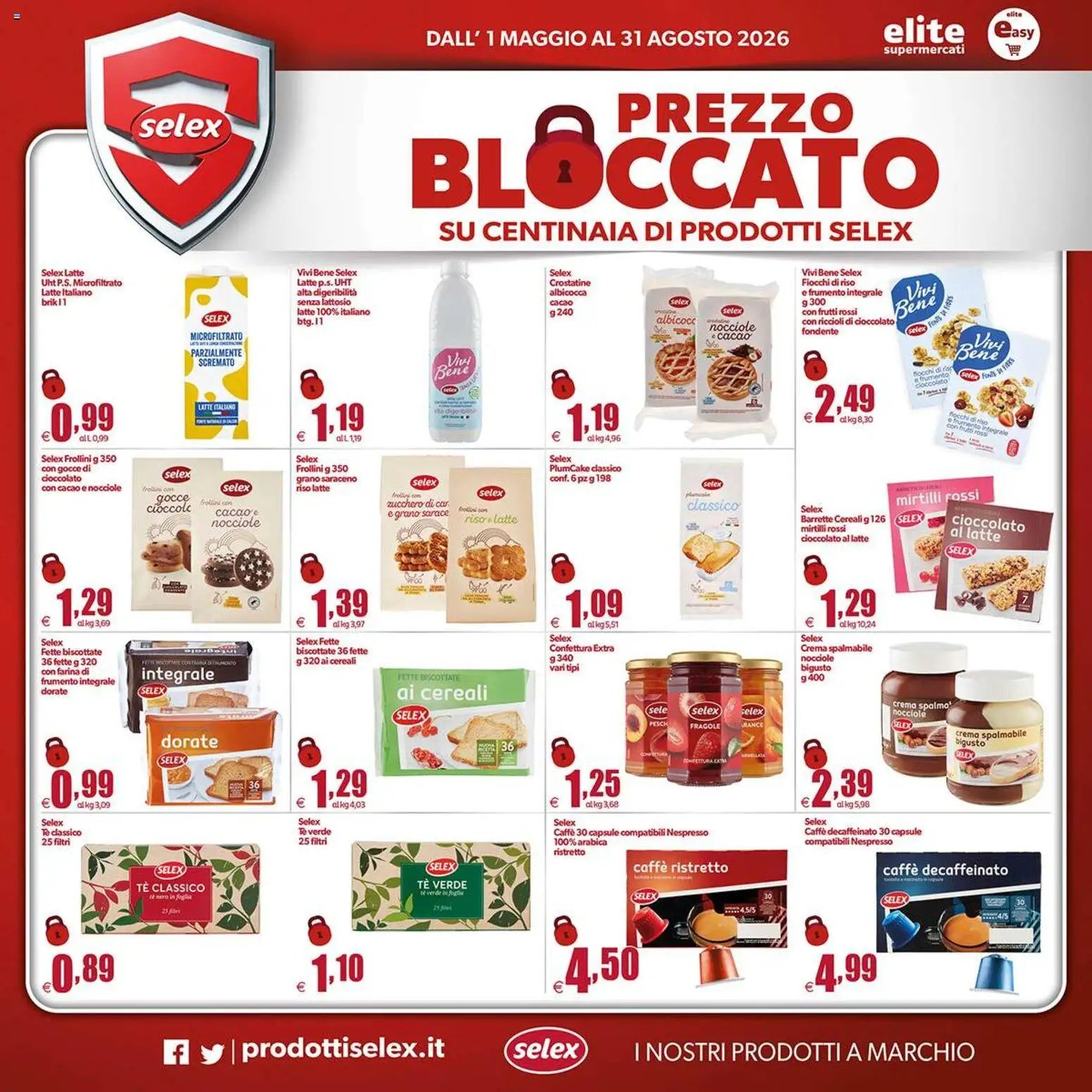 Paghi Poco volantino Spesa Difesa Selex