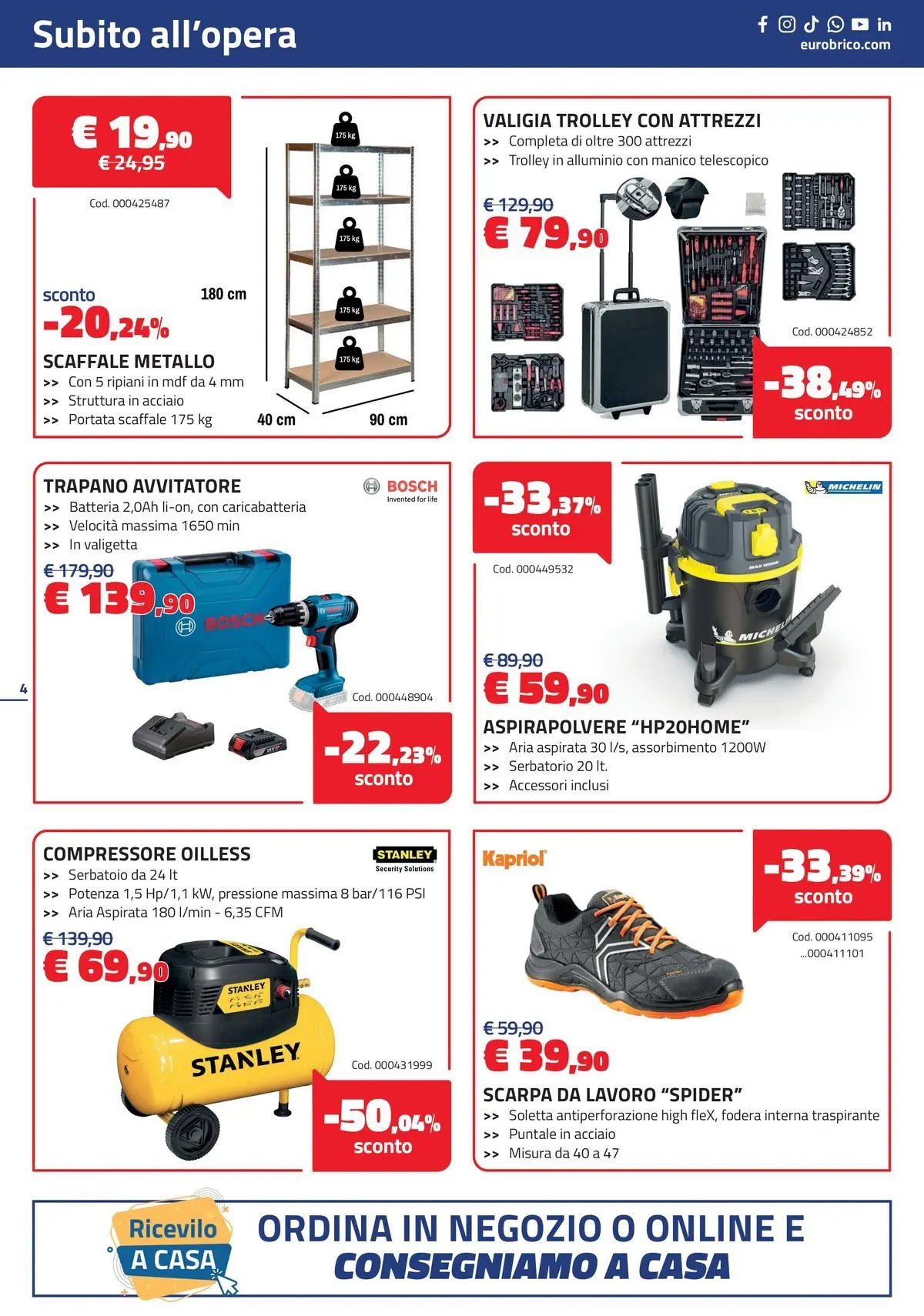 Eurobrico - Sconti fino al 53%