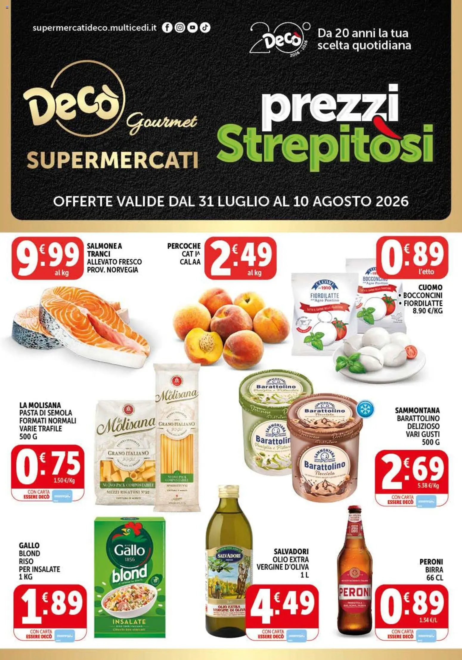 Decò volantino Gourmet