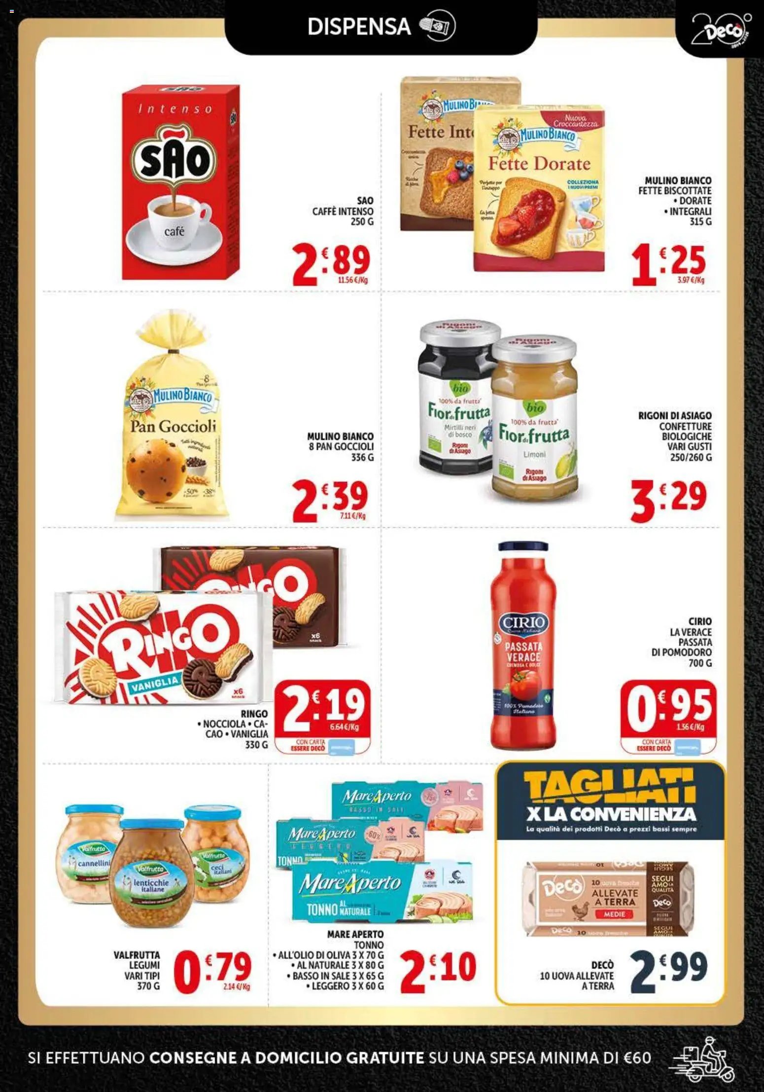 Decò volantino Gourmet