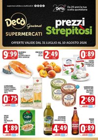 Decò volantino Gourmet