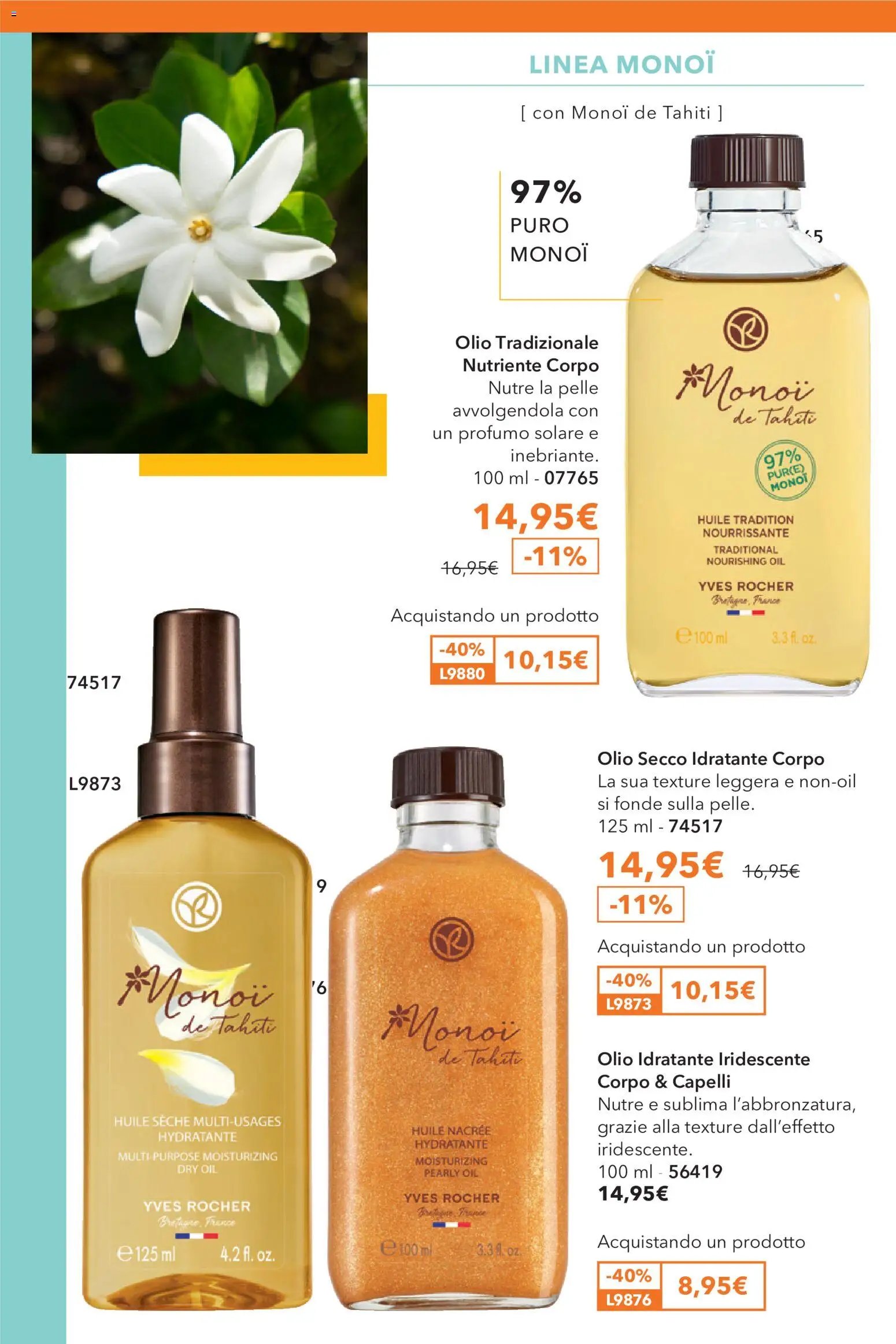 Yves Rocher catalogo Estate Senza Fine