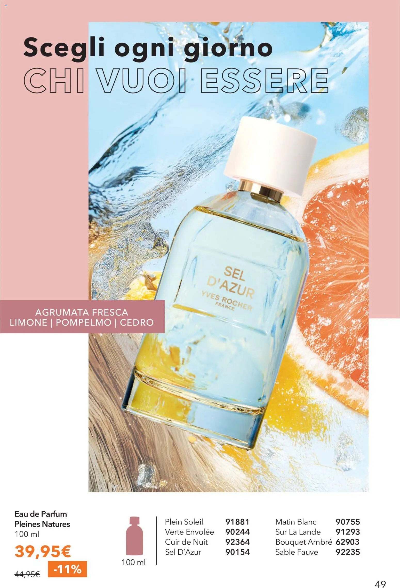 Yves Rocher catalogo Estate Senza Fine