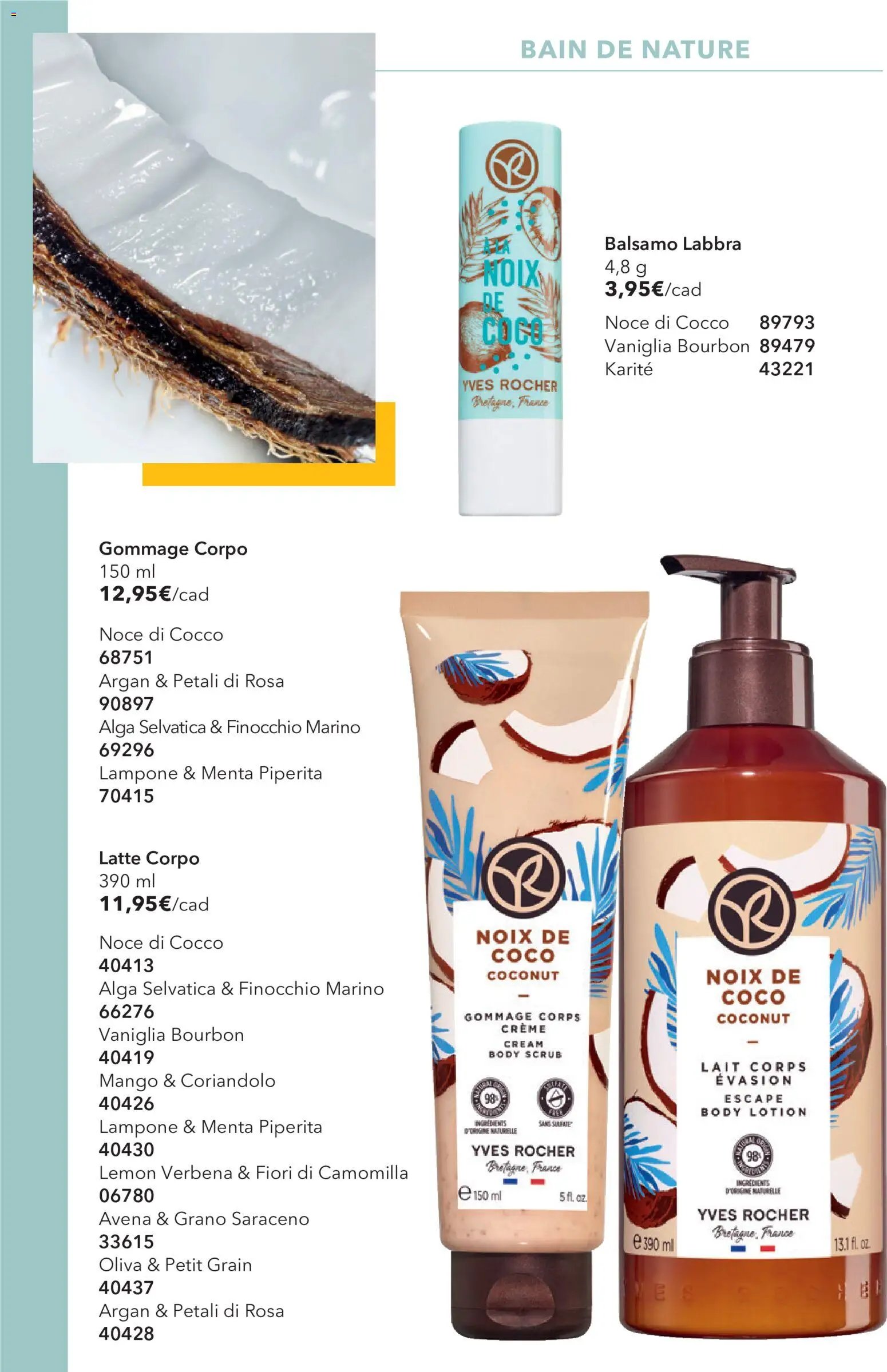 Yves Rocher catalogo Estate Senza Fine