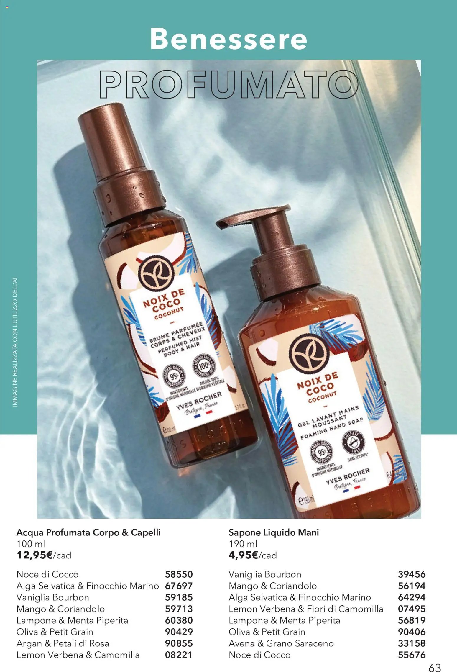 Yves Rocher catalogo Estate Senza Fine