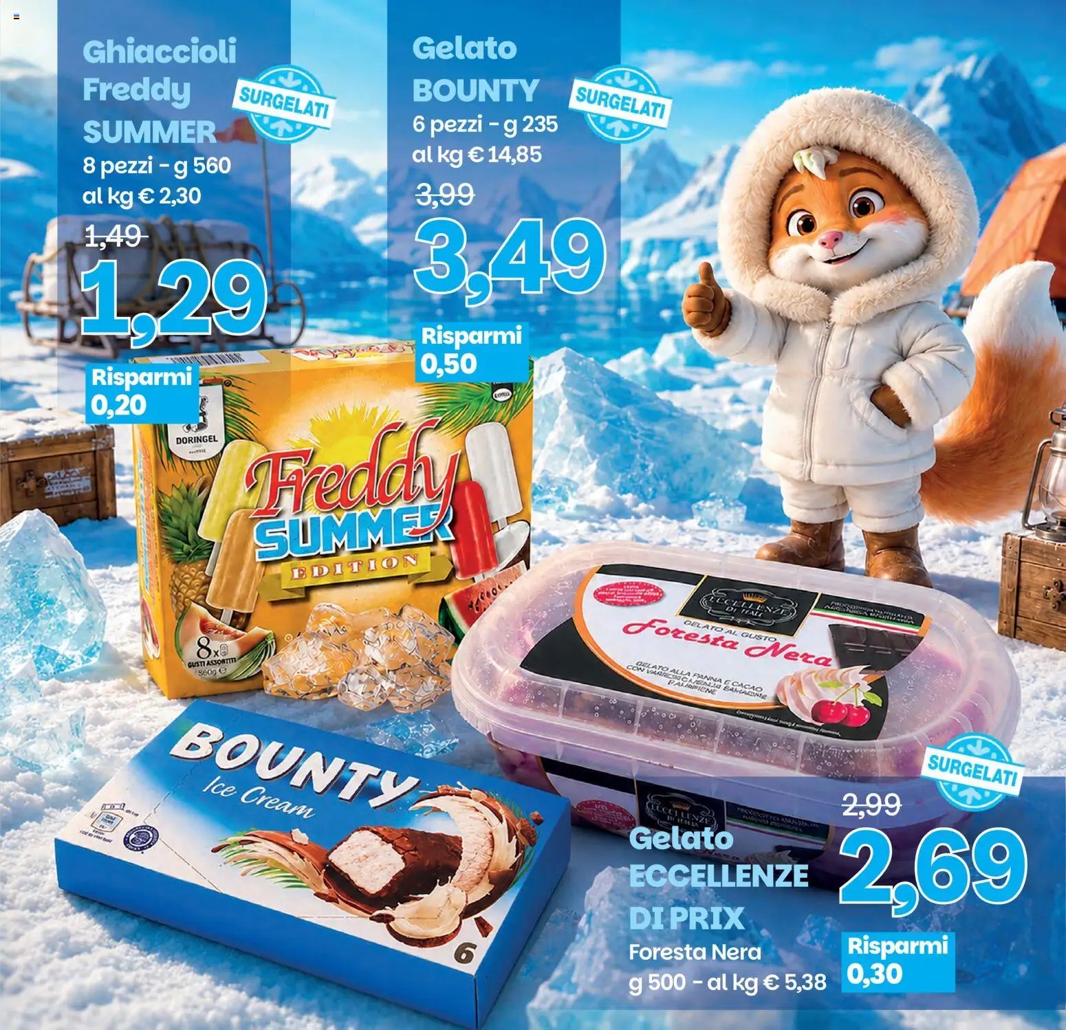 Prix volantino Taglio di Po