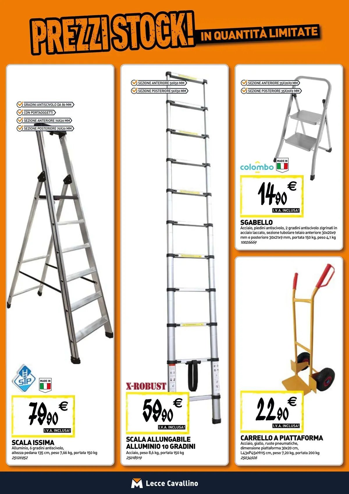 TECNOMAT - Straordinari prezzi stock!