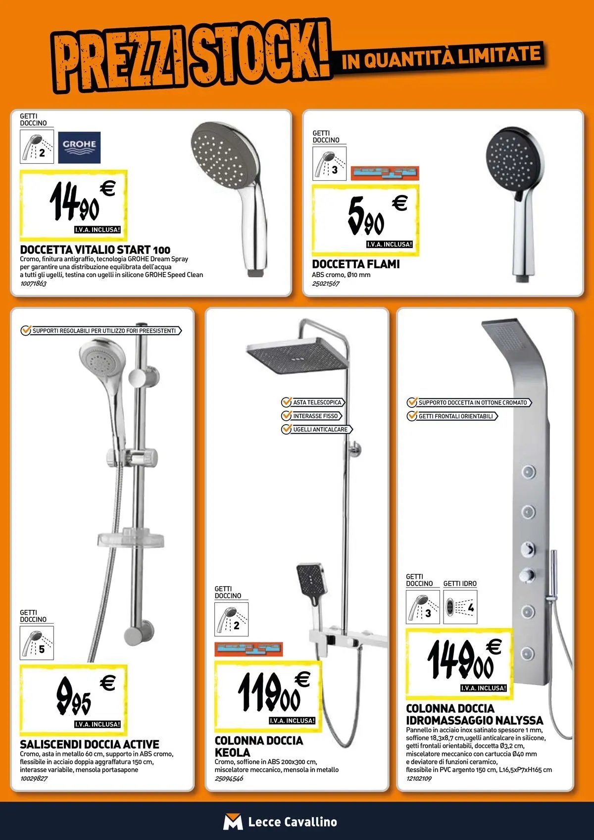 TECNOMAT - Straordinari prezzi stock!