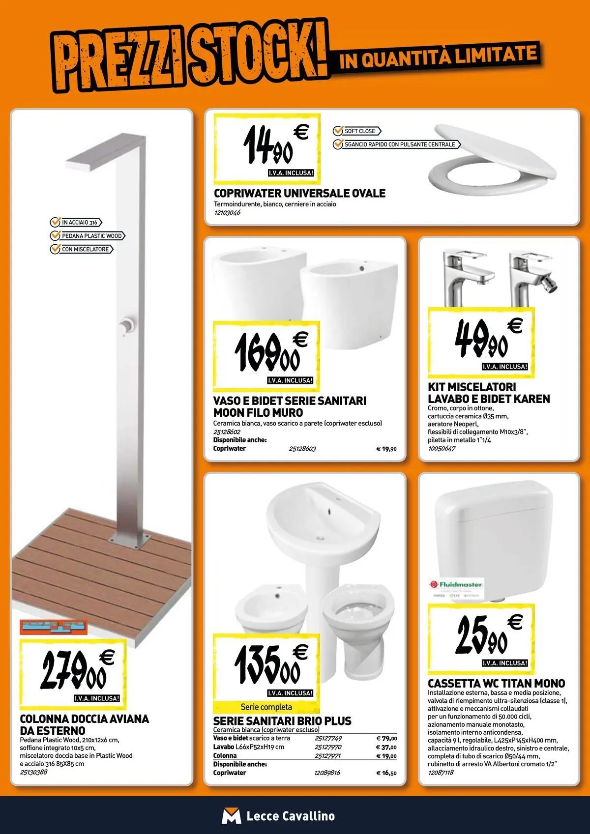 TECNOMAT - Straordinari prezzi stock!