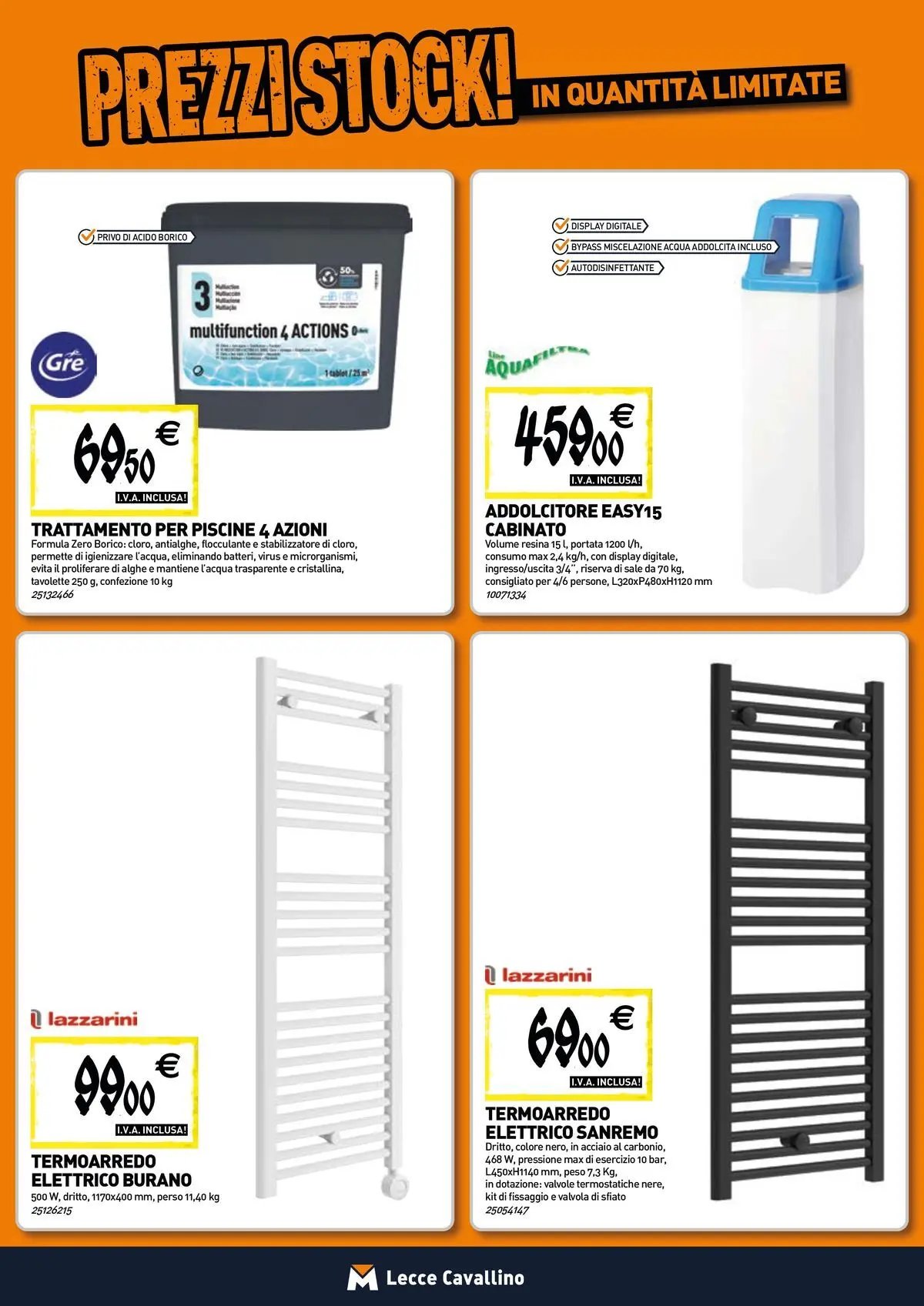 TECNOMAT - Straordinari prezzi stock!