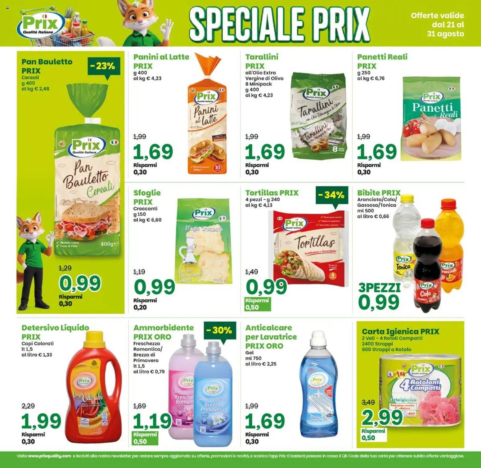 Prix volantino