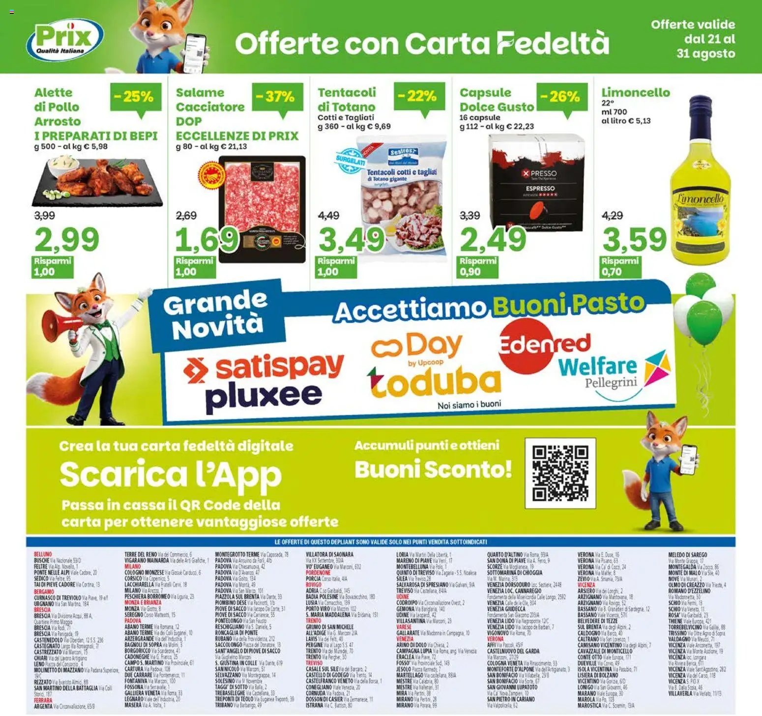 Prix volantino