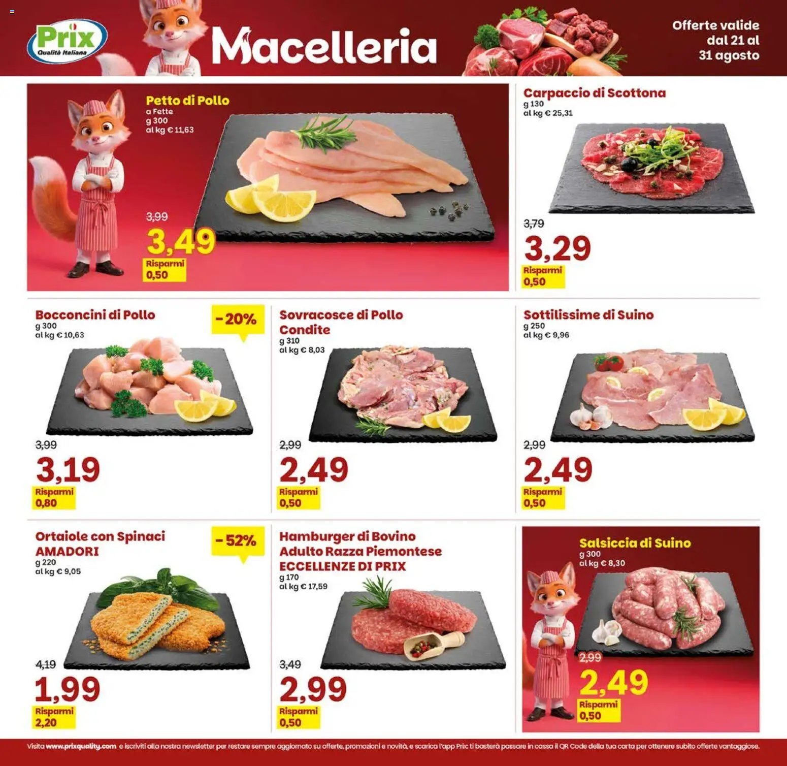 Prix volantino