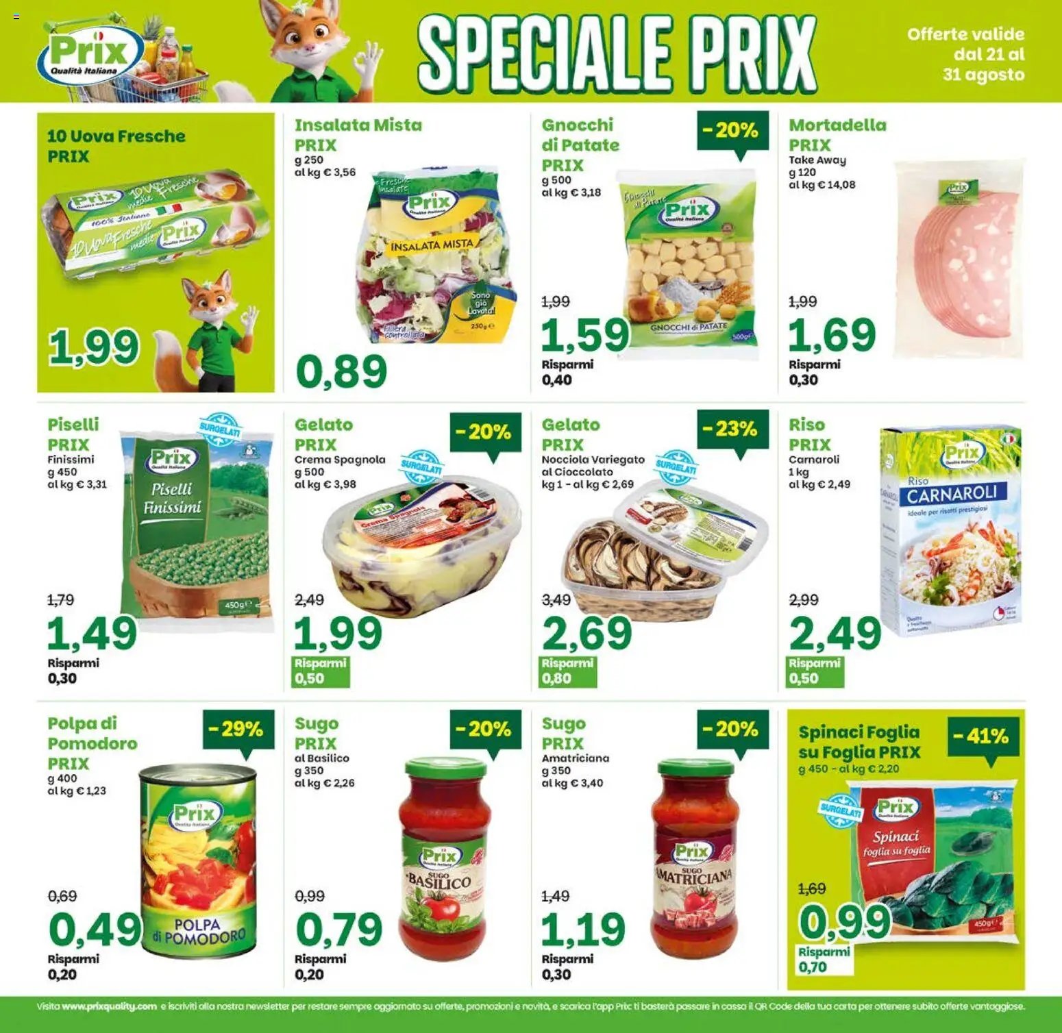 Prix volantino