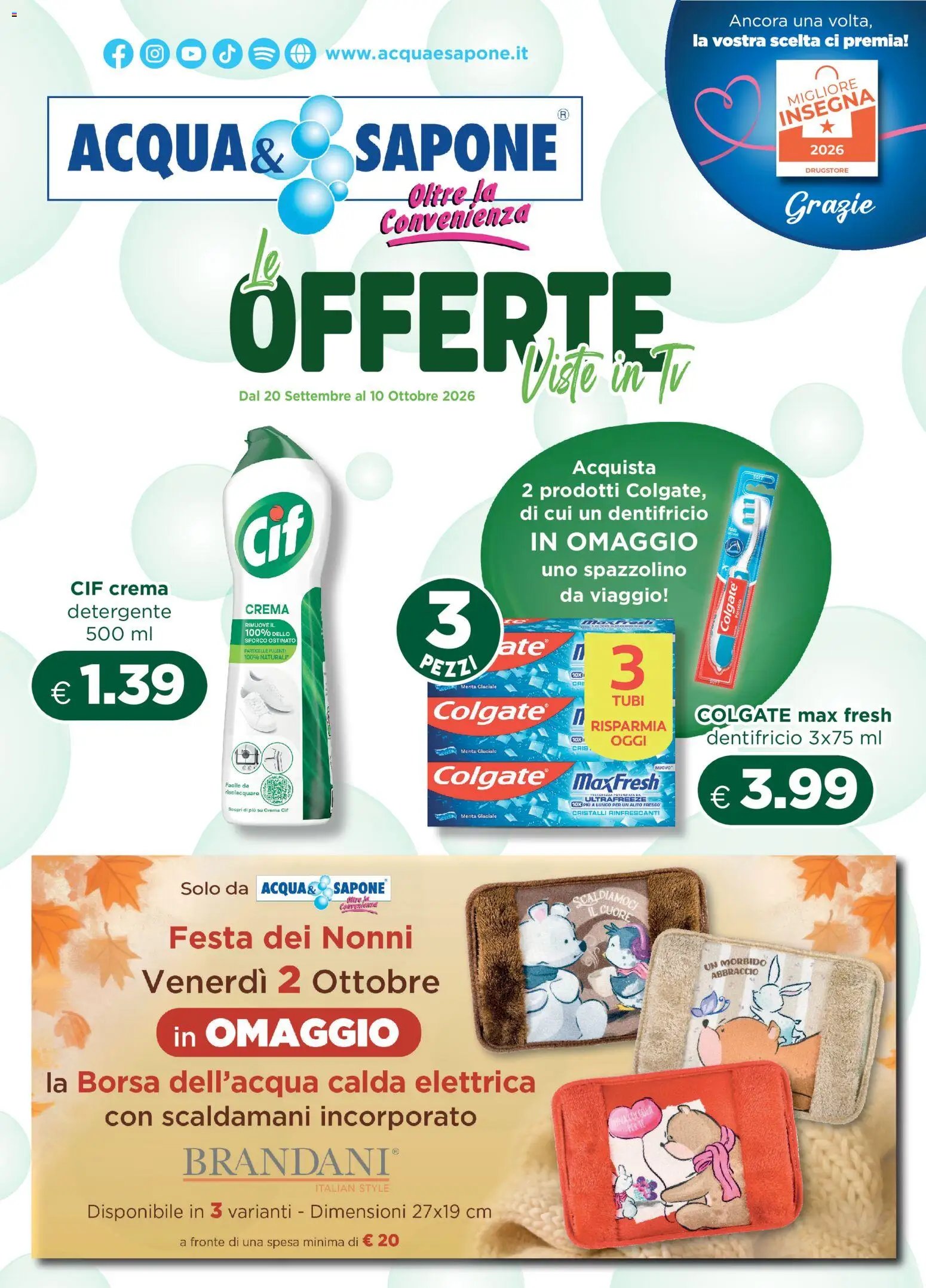 Acqua e Sapone volantino