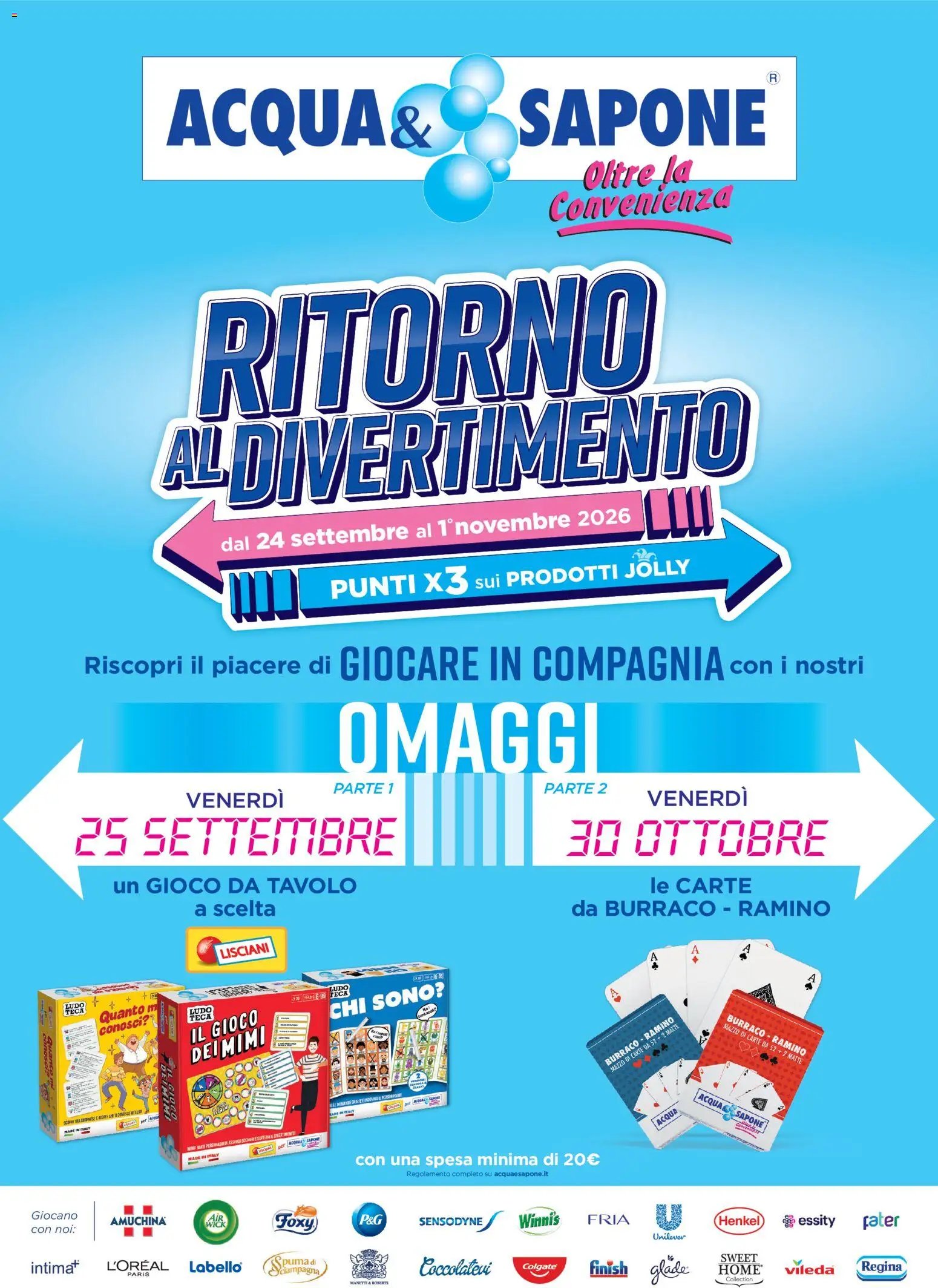 Acqua e Sapone volantino