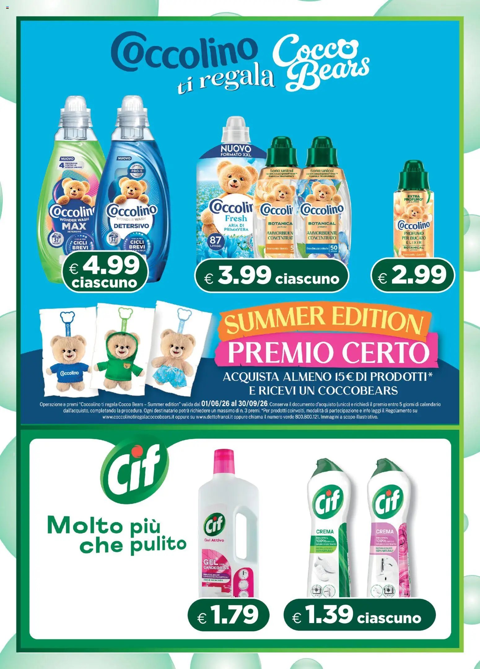 Acqua e Sapone volantino