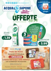 Acqua e Sapone volantino