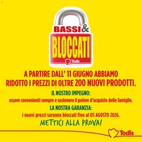 Todis volantino Bassi e Bloccati