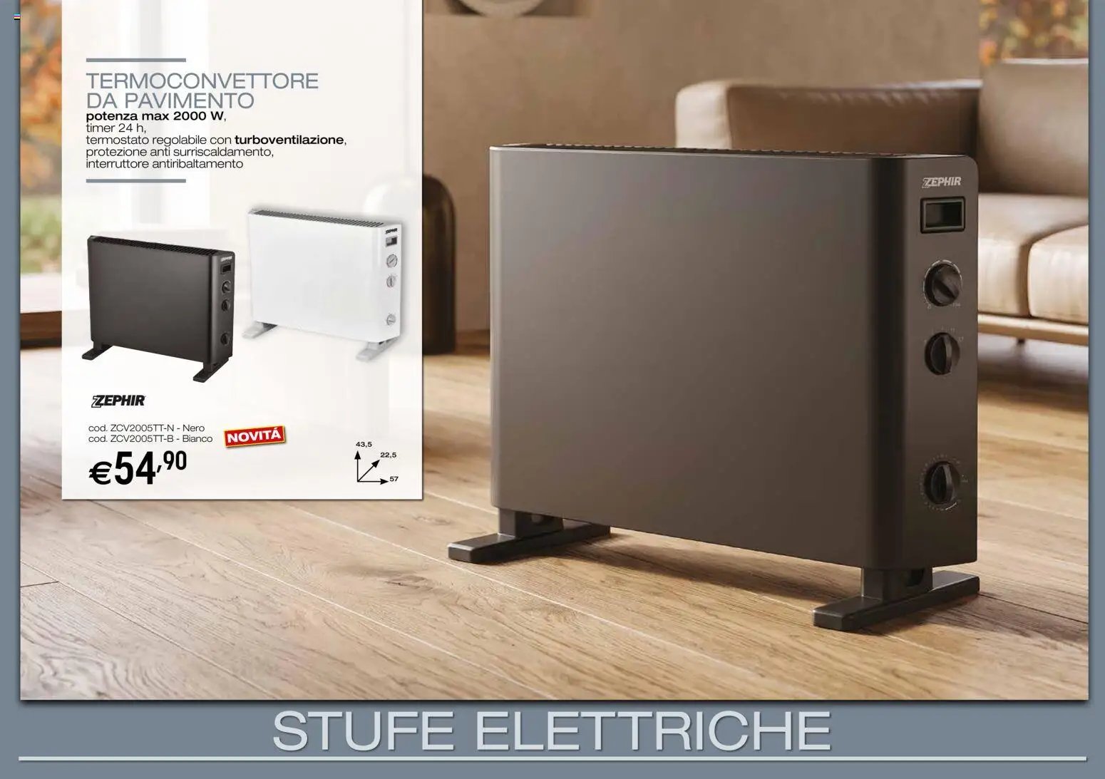 Brico OK volantino Stufe Elettriche