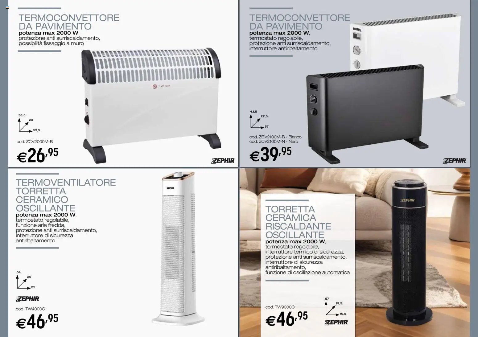 Brico OK volantino Stufe Elettriche