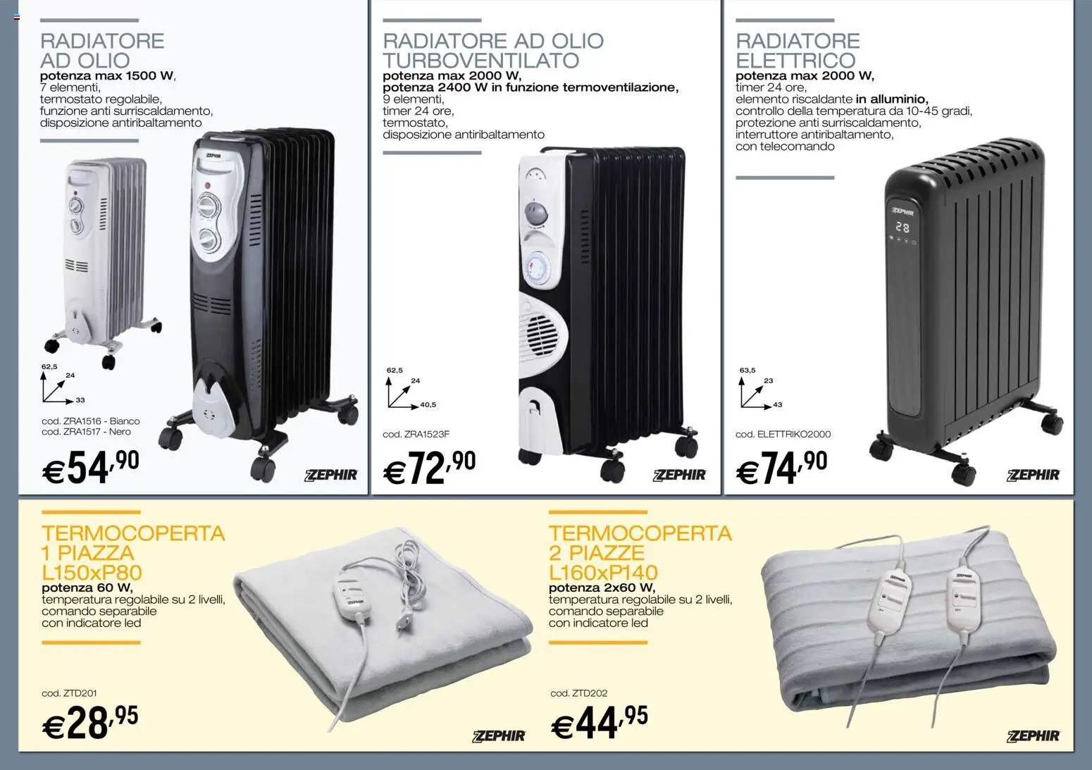 Brico OK volantino Stufe Elettriche