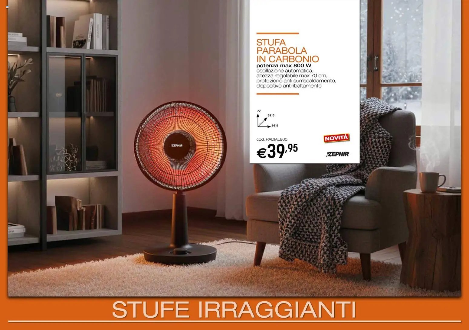 Brico OK volantino Stufe Elettriche