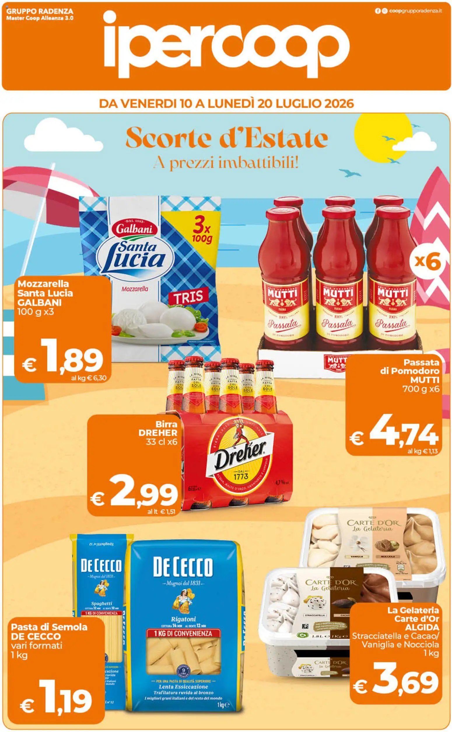 Ipercoop volantino Sicilia