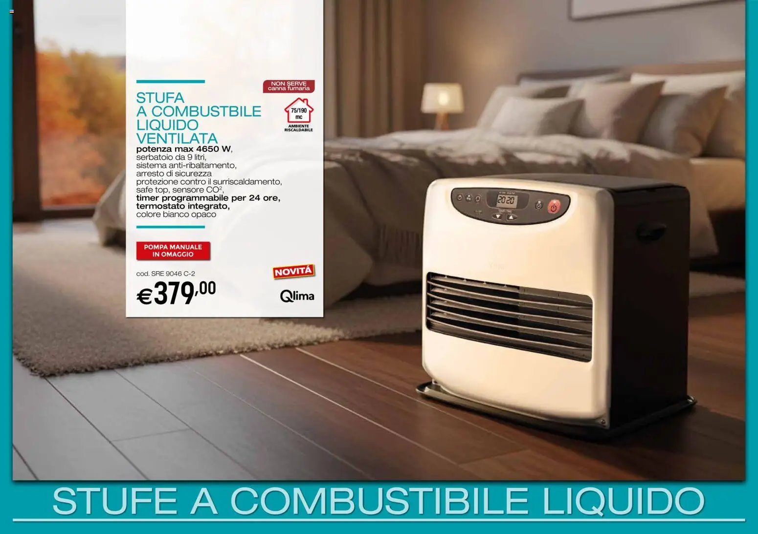 Brico OK volantino Stufe a Combustibile Liquido