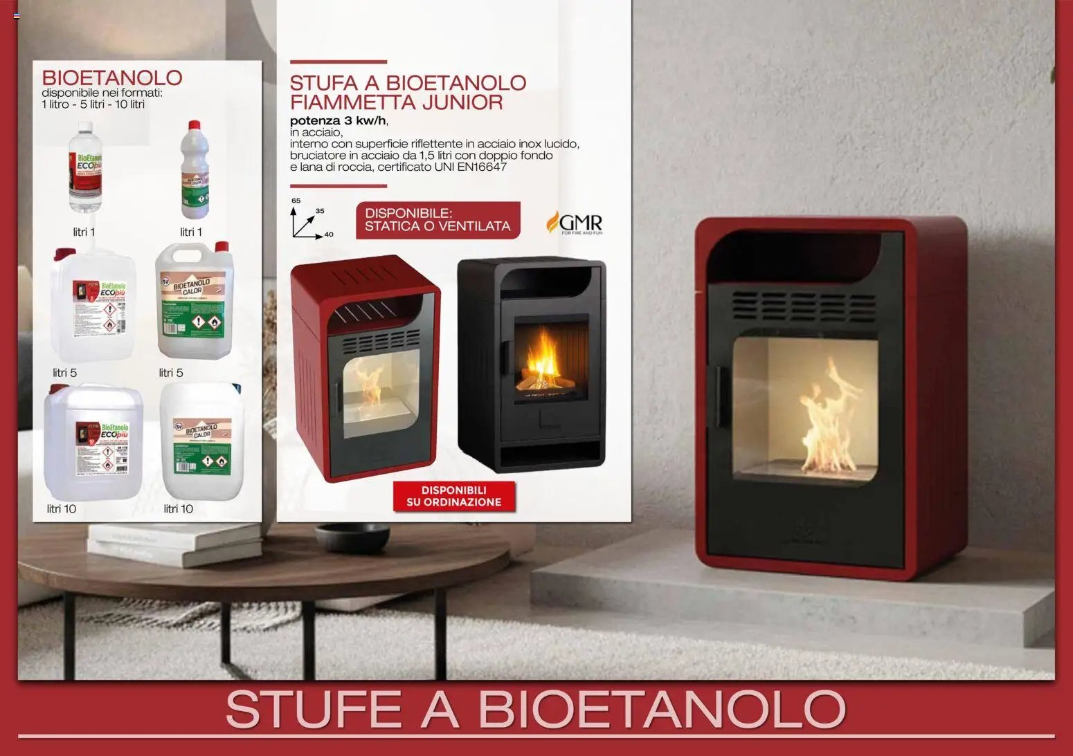 Brico OK volantino Stufe a Combustibile Liquido
