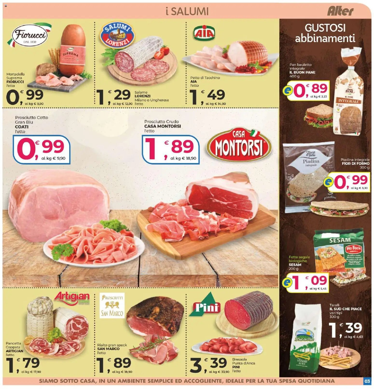 Alter Discount volantino