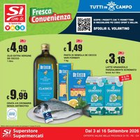Sì con Te volantino Superstore, Supermercati