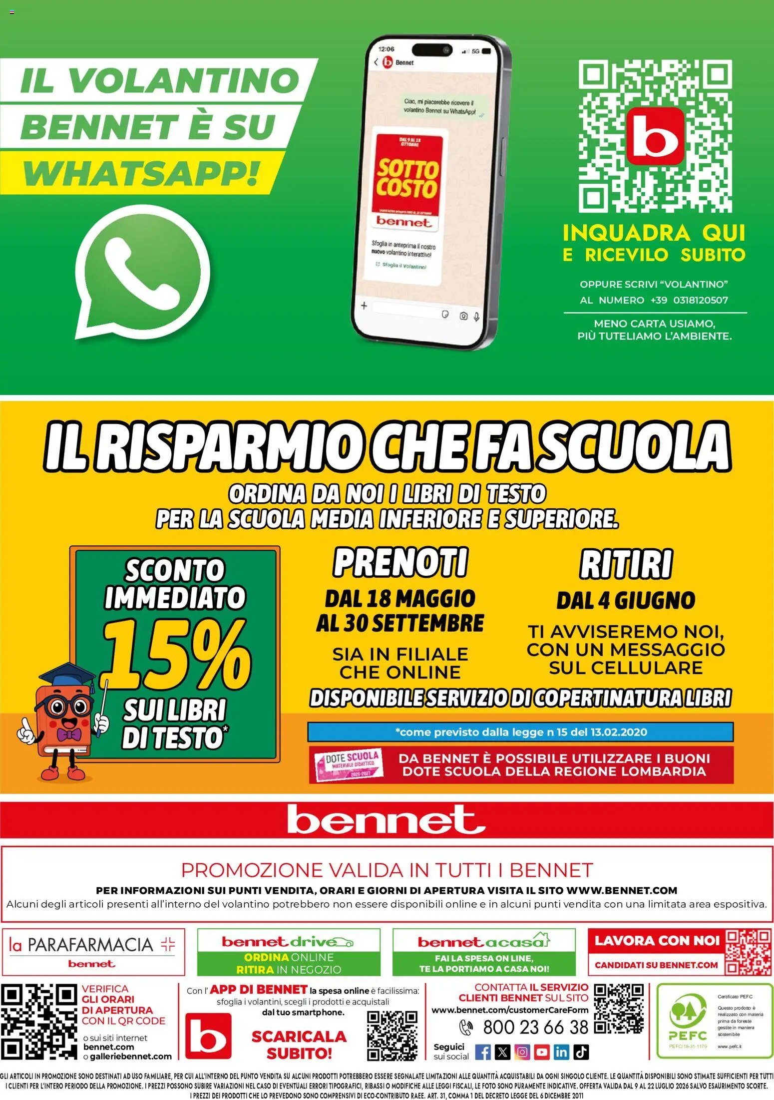 bennet volantino Tutto a...