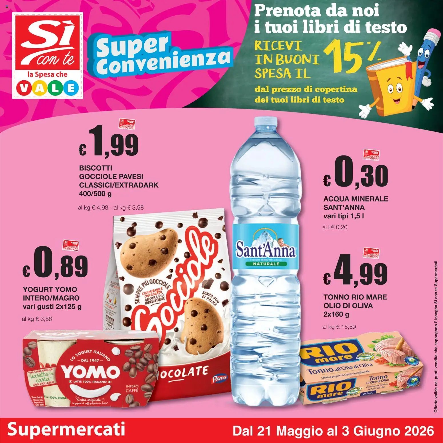 Sì con Te volantino