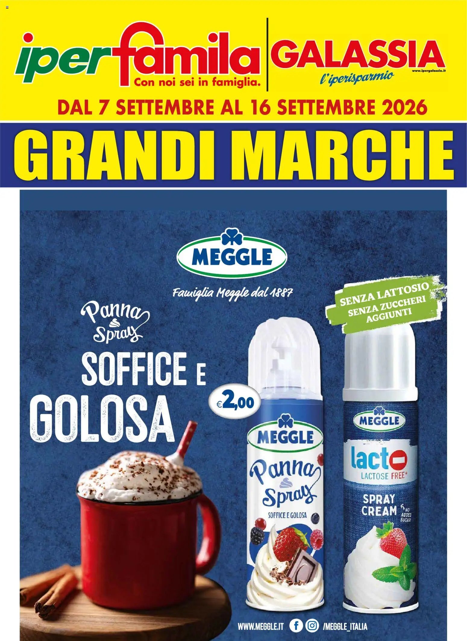 Galassia volantino Grandi Marche