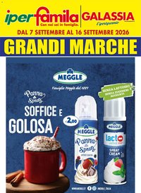 Galassia volantino Grandi Marche