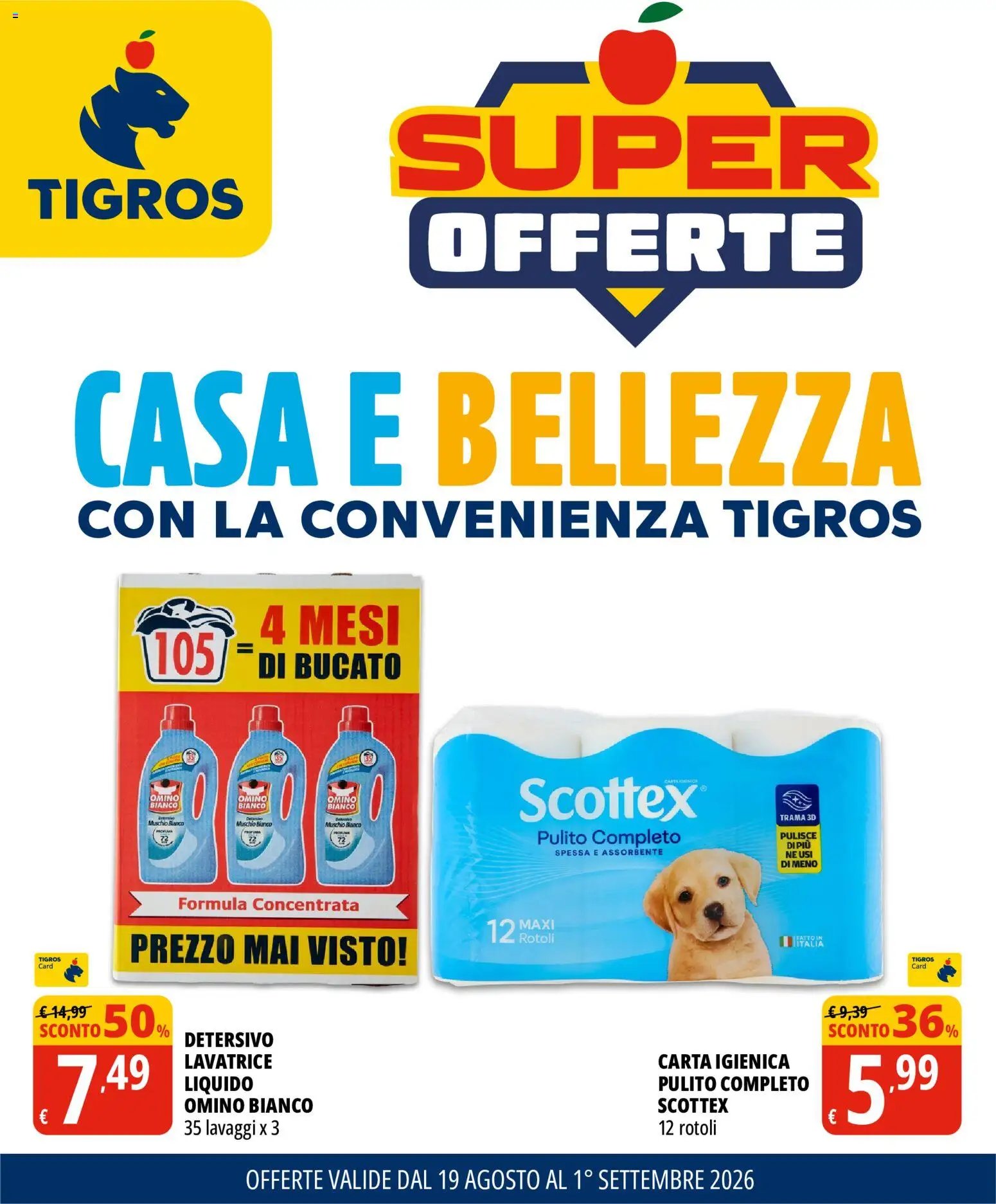 Tigros volantino Casa e Bellezza