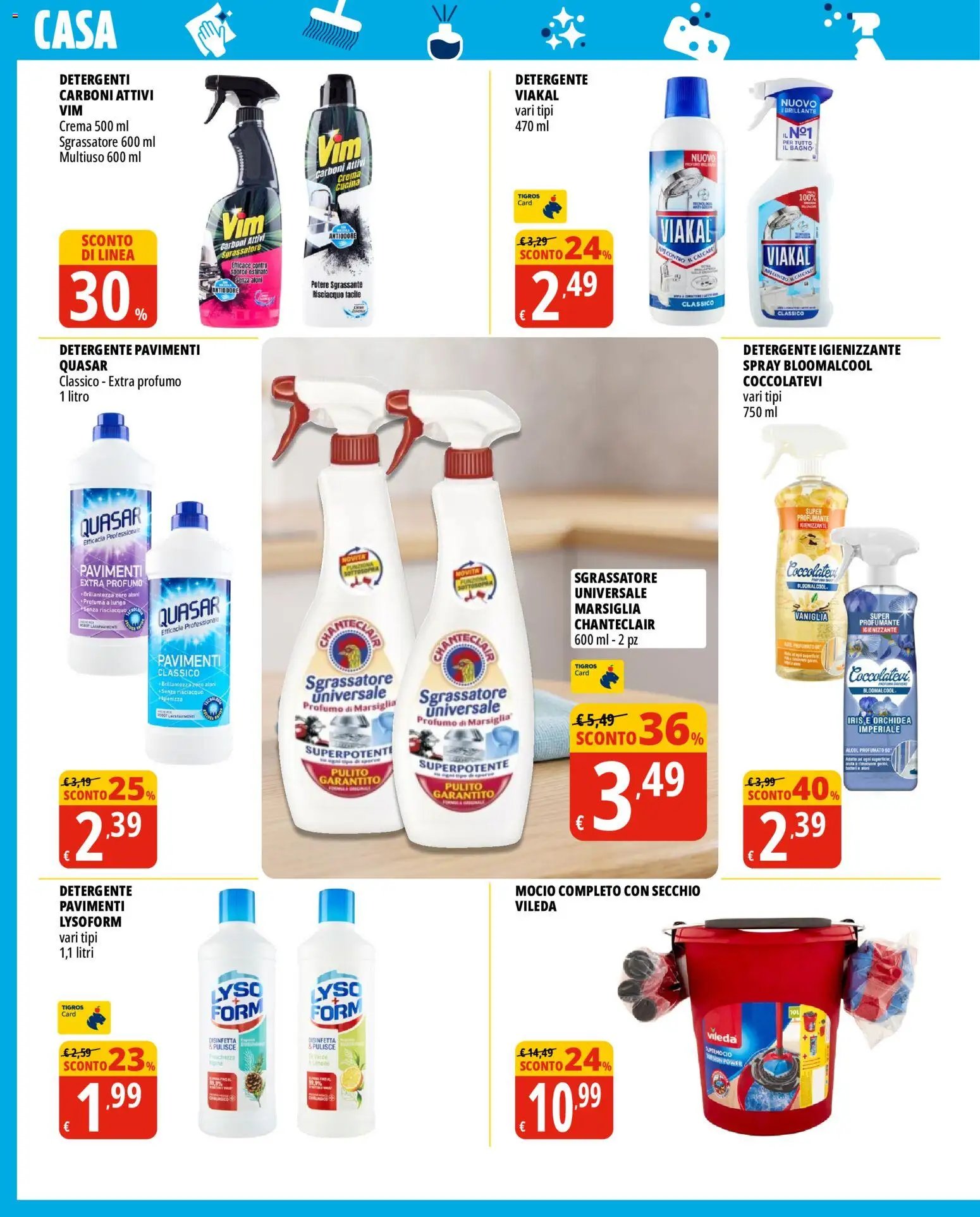 Tigros volantino Casa e Bellezza