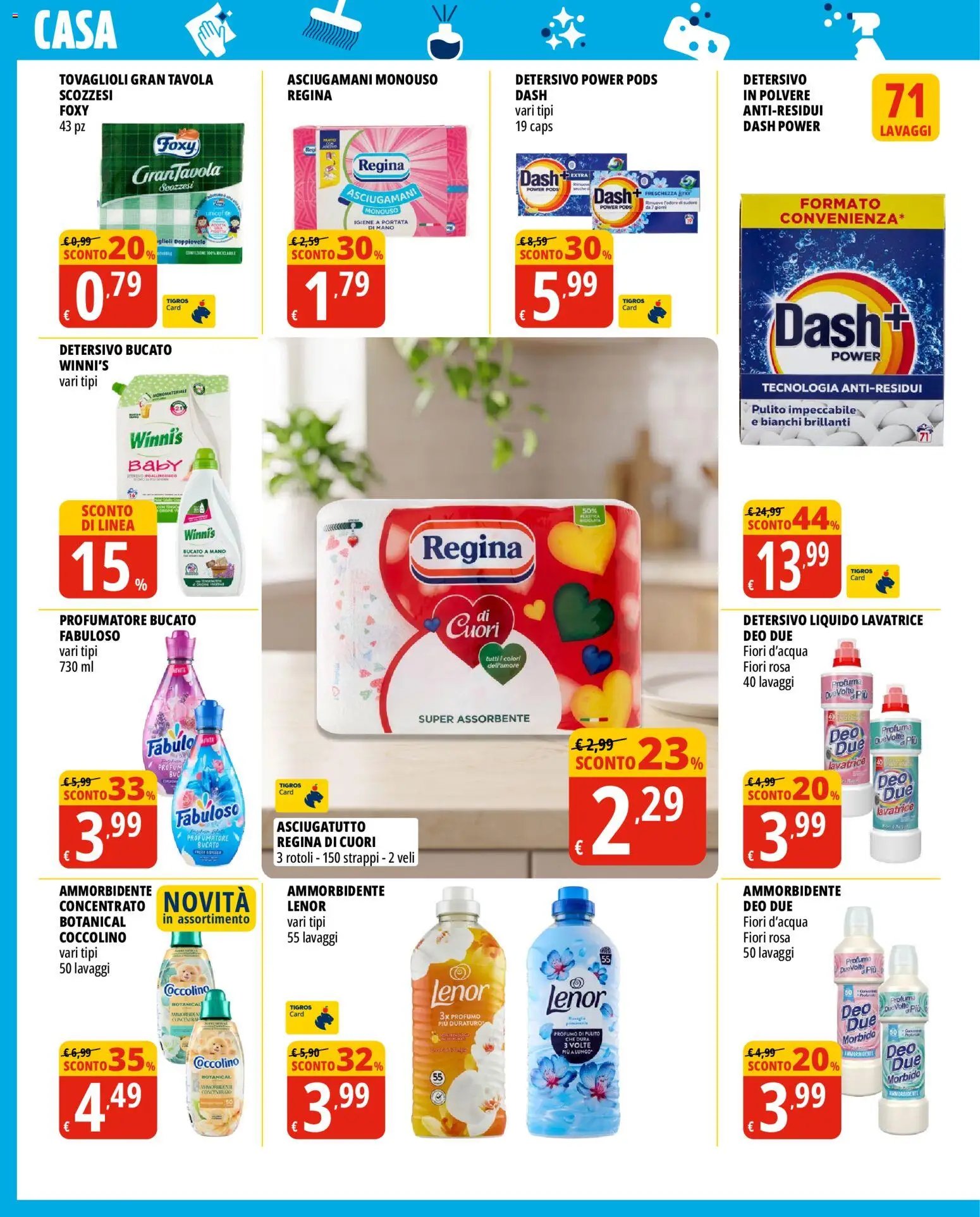 Tigros volantino Casa e Bellezza