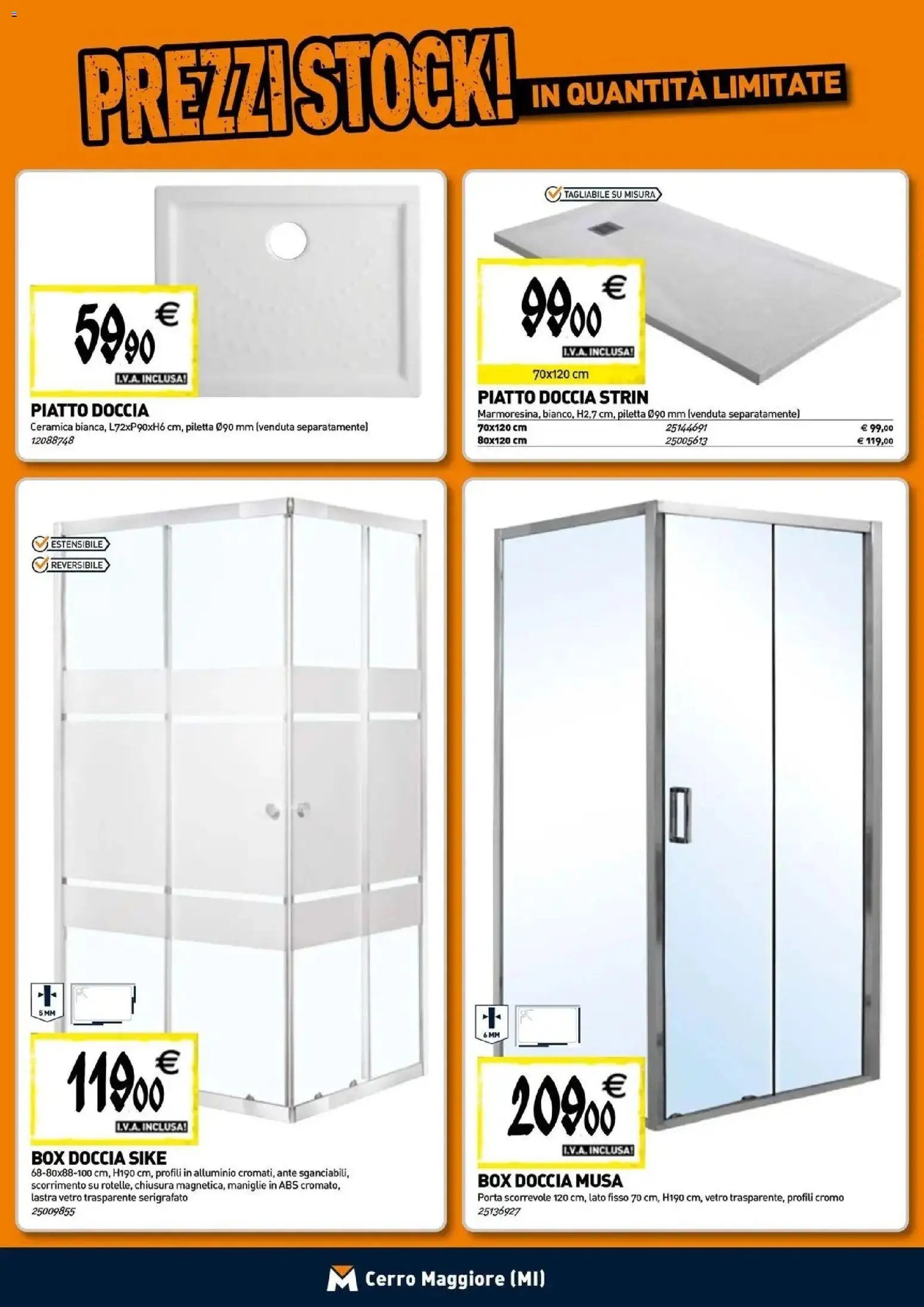 TECNOMAT - Straordinari prezzi stock!