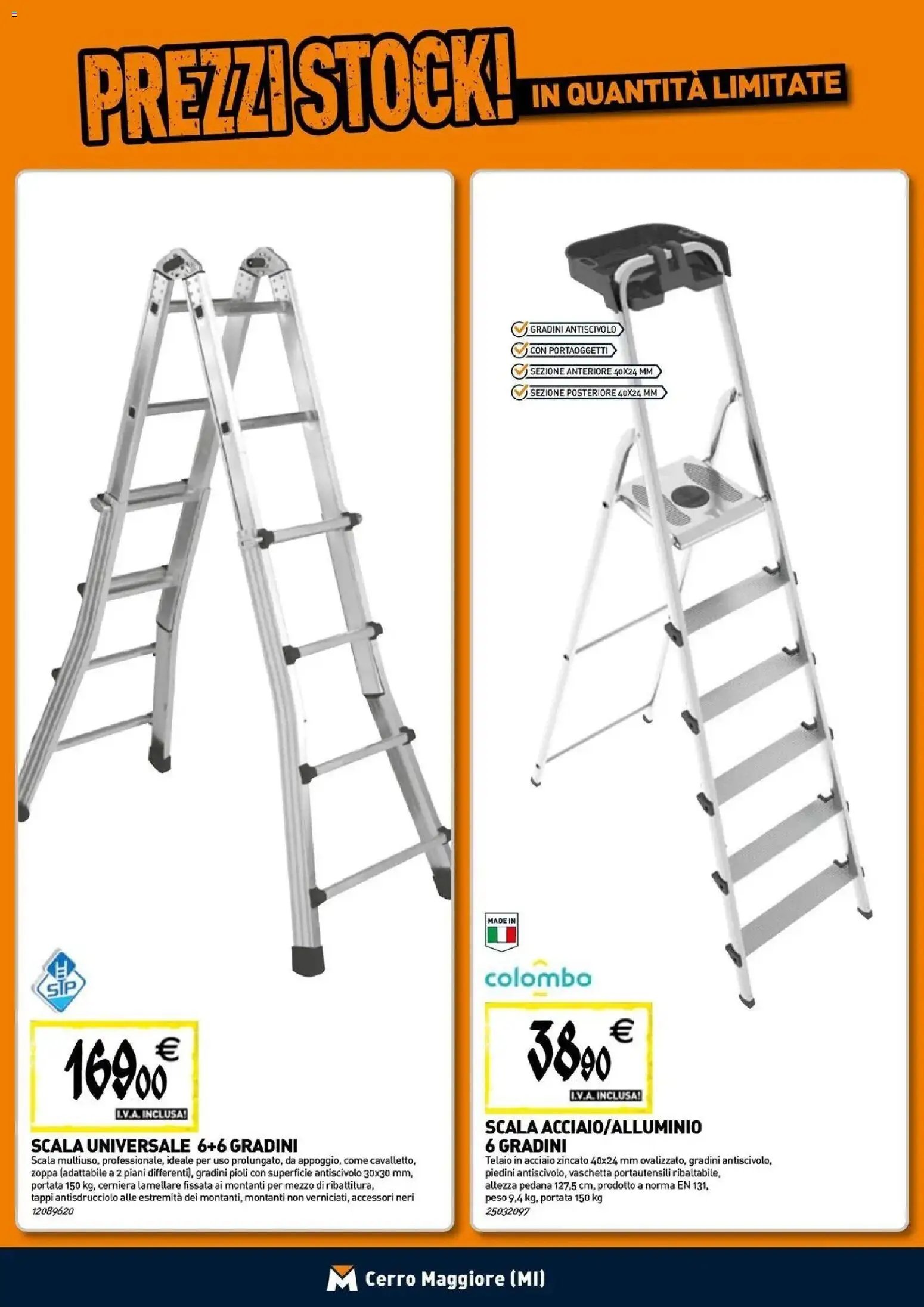 TECNOMAT - Straordinari prezzi stock!