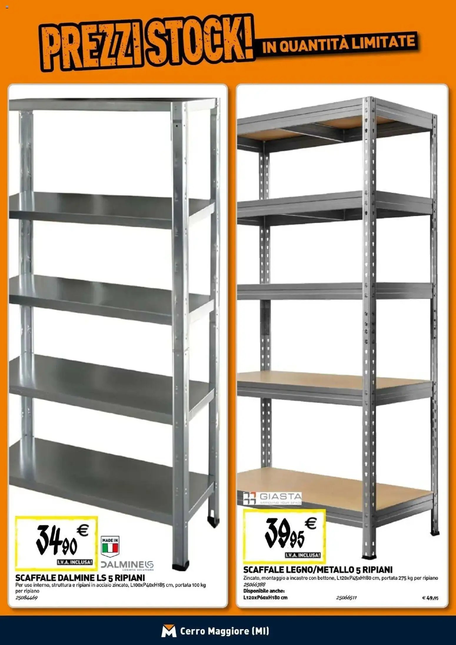 TECNOMAT - Straordinari prezzi stock!