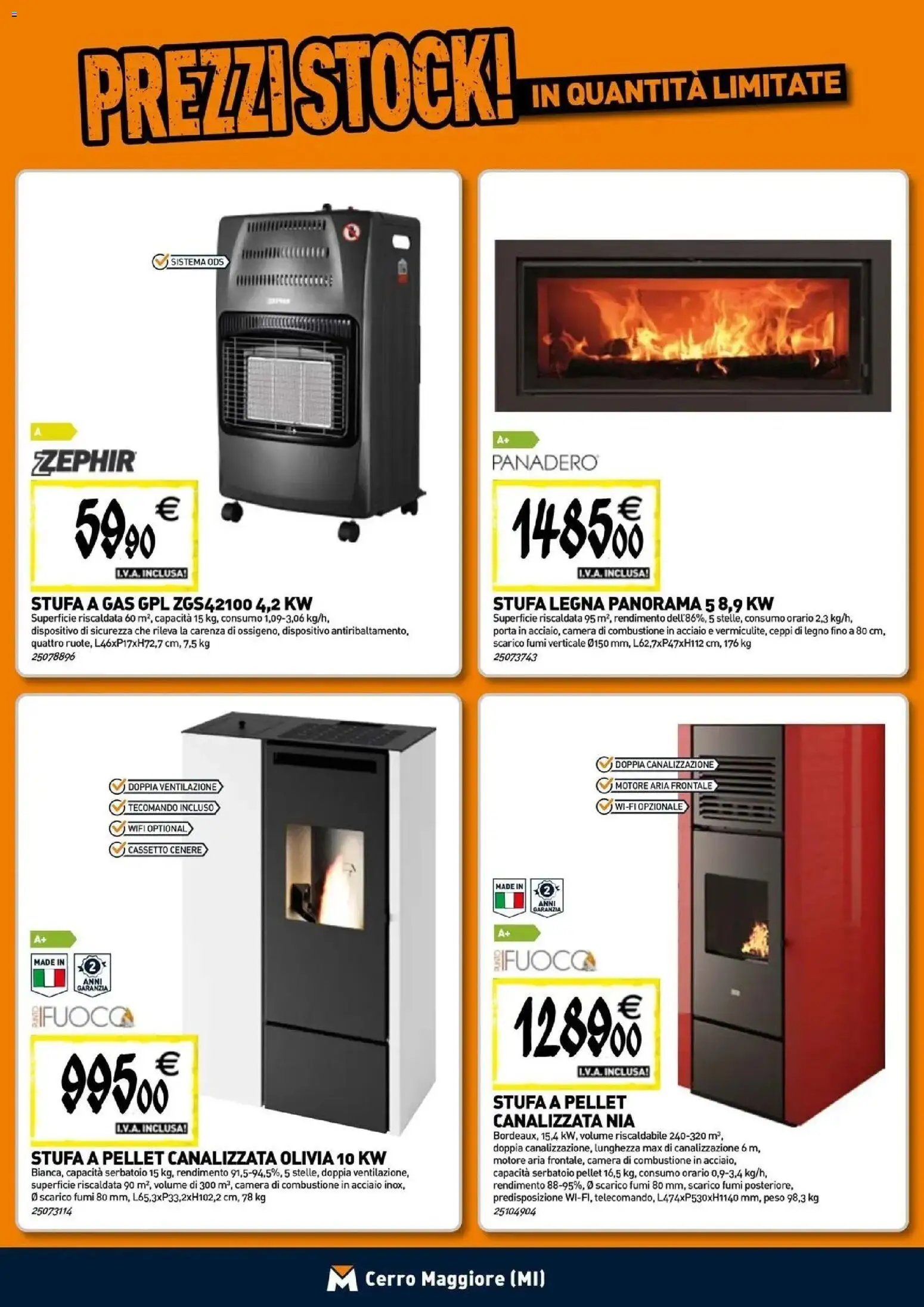 TECNOMAT - Straordinari prezzi stock!